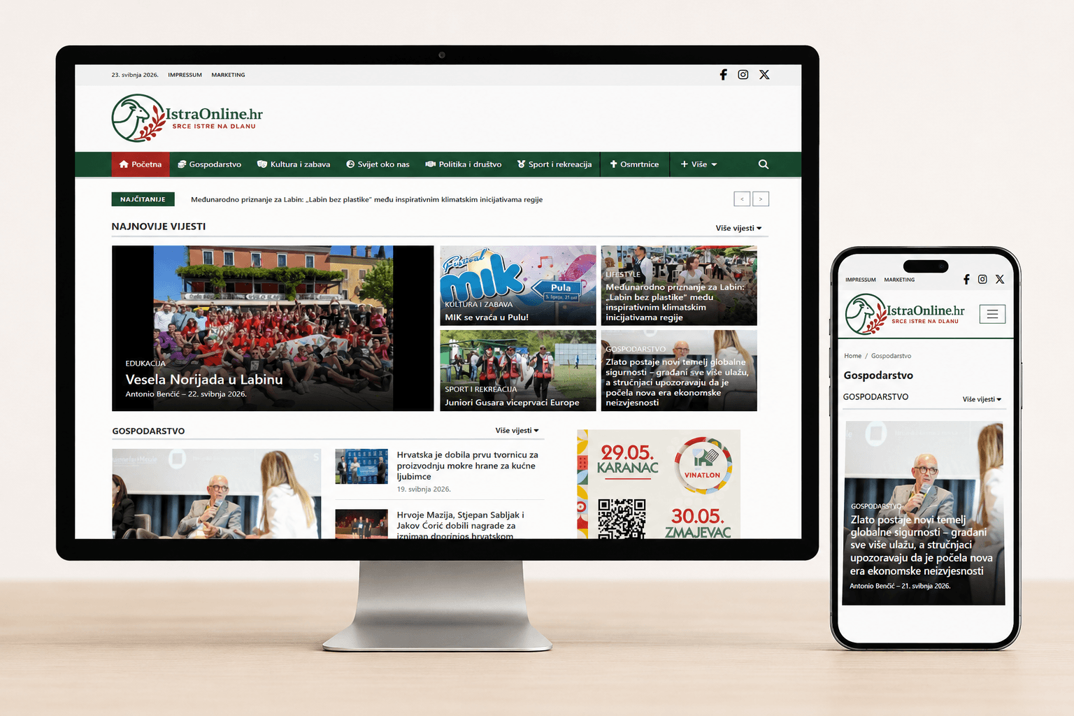 Istra Online screenshot