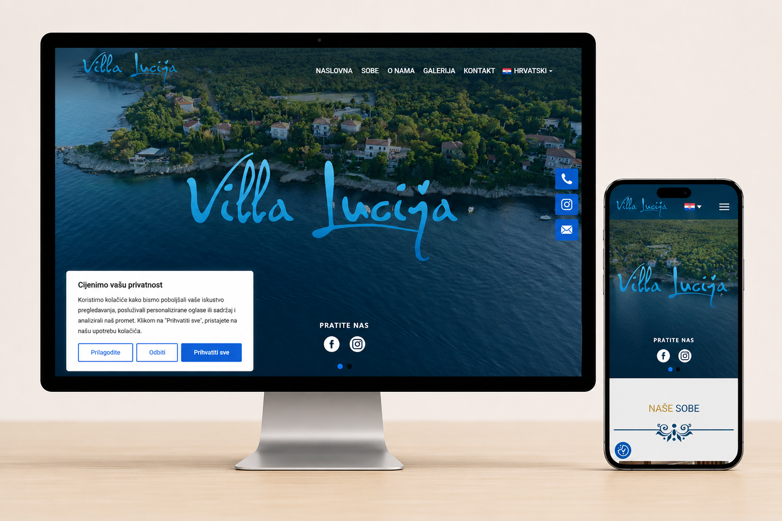 Villa Lucija screenshot